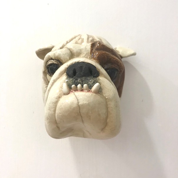 'English Bulldog ' by artist Alex Johannsen
